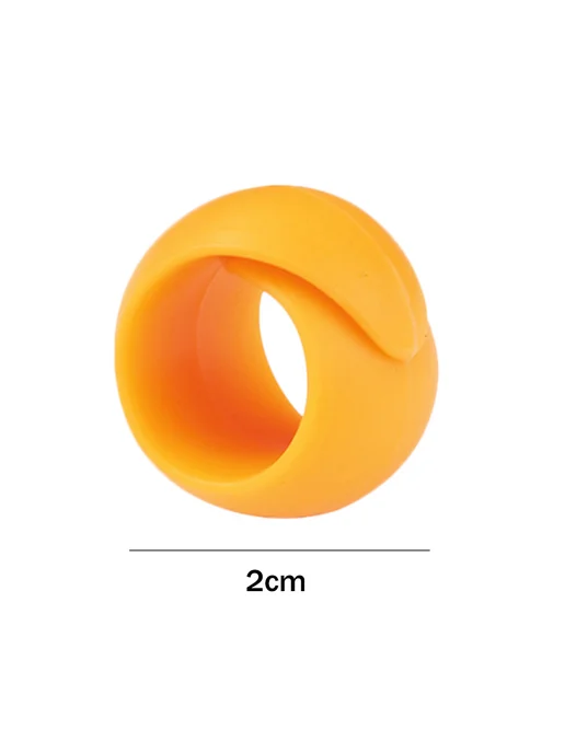 2шт мини зажимы для катушки силиконовые для Fix Spool (синие, 2 шт, фото 4