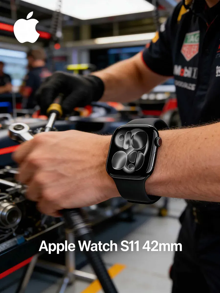 Apple Watch S11 Черный – контроль пульса