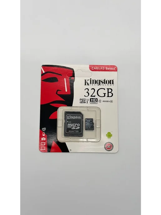 ASMM Флешка 32GB microSD карта памяти с адаптером, 32 ГБ, фото 2