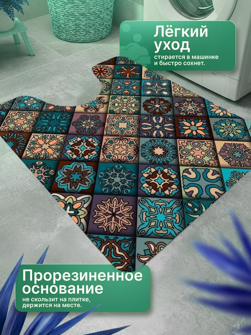 ProSleeves Коврик для туалета противоскользящий с вырезом 60 на 279, вариант, фото 4