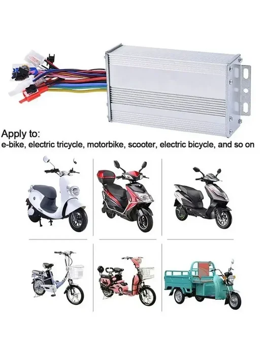 Контроллер 36v-48v 350W для электросамоката 36 48V, 350 Вт, фото 2