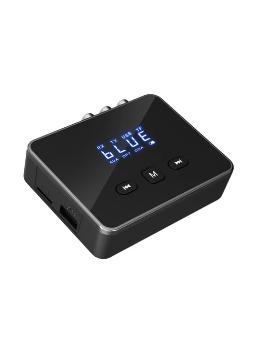 BT 5.4 Bluetooth передатчик приёмник с RCA 3.5 AUX, дисплей, вариант, фото 5