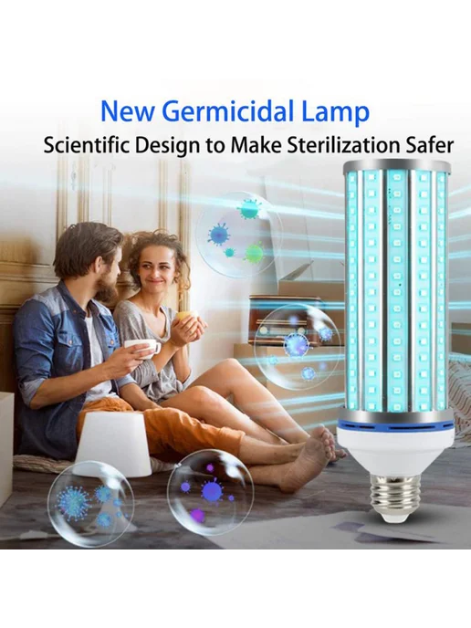 35W LED UV germicid лампа для дезинфекции, без пульта, 35 Вт, фото 2