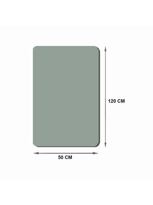 LBSX Настольное покрытие из искусств 40X120 светло-зеленый, 50x120, фото 2