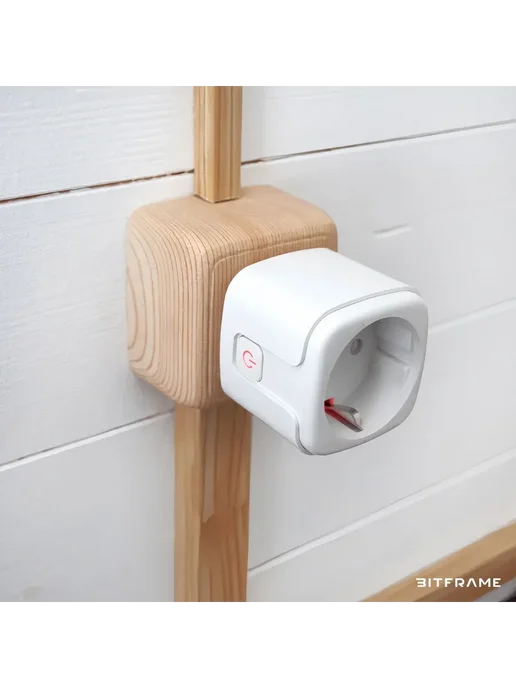 Умная WIFI розетка 16А с Алисой, Евровилка, Белая евро, белый, фото 7