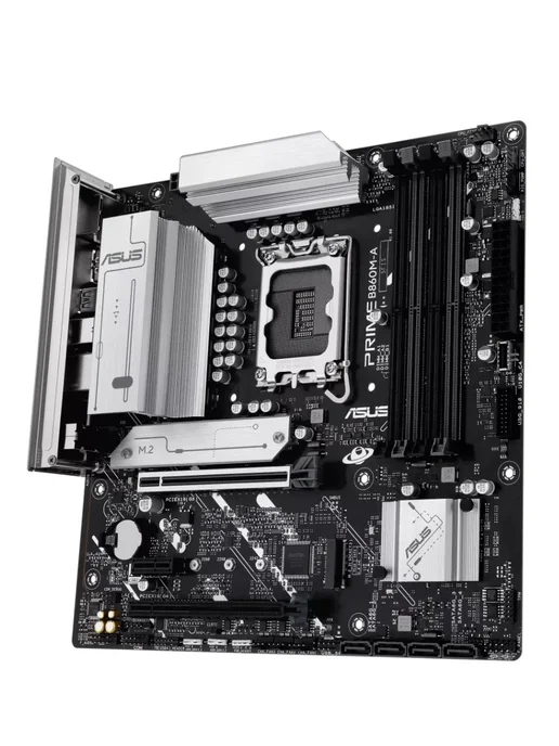Asus Материнская плата PRIME B860M-A-CSM LGA1851 Intel B860 mATX, черный, фото 5