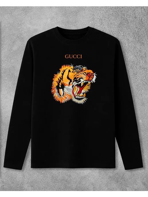 Лонгслив tiger logo