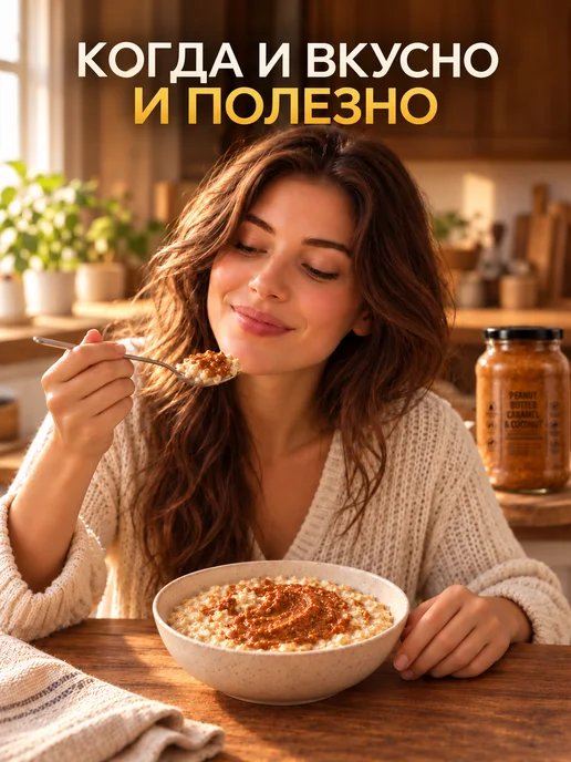 Arahis Project Арахисовая паста Соленая карамель с кокосом без сахара 900г, 900 г, фото 2